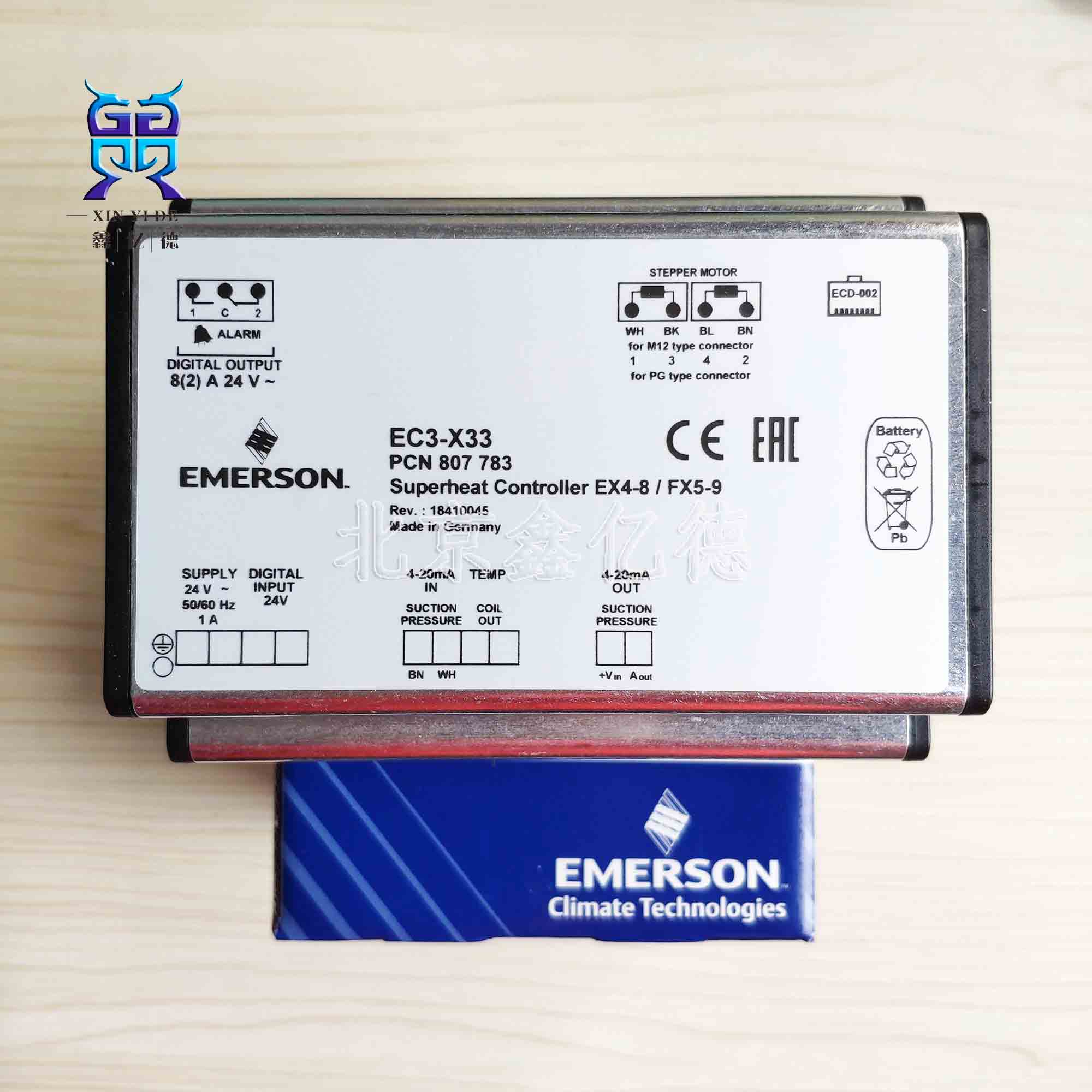 艾默生EC3-X33高效过热度控制器PCN807783